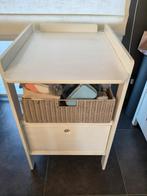 ververstafel / verschoontafel wit, Ophalen, Gebruikt, Commode