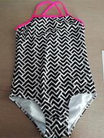 badpak zwart - wit maat 146 - 152 HEMA, Kinderen en Baby's, Kinderkleding | Kinder-zwemkleding, Meisje, Badpak, Ophalen of Verzenden