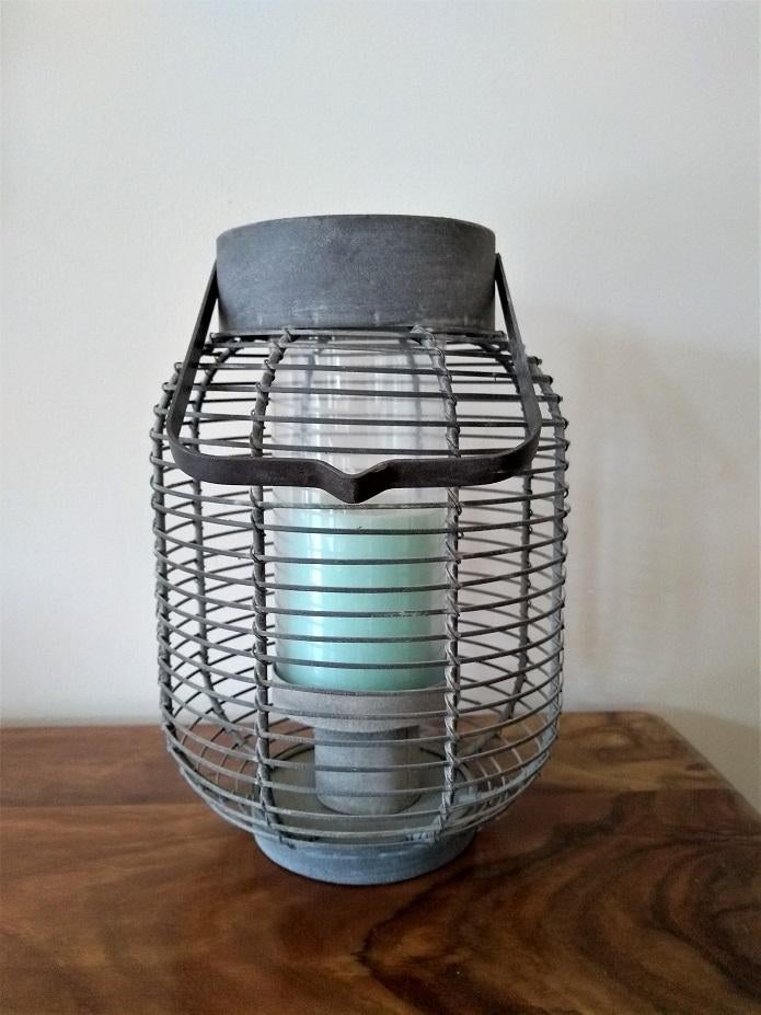 maison - grande lanterne à bougie, Maison & Meubles, Enlèvement, Comme neuf, Bougie
