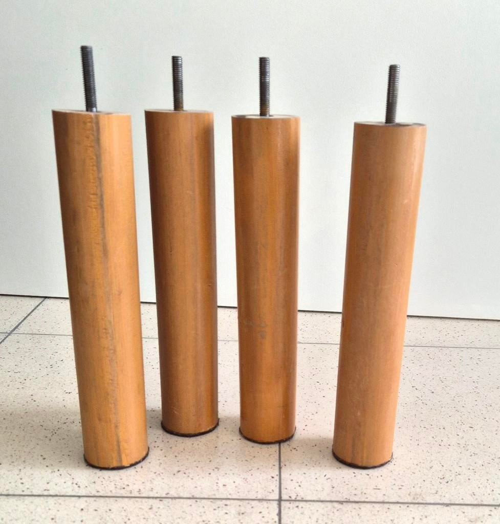 Poten voor lattenbodem of bijzettafeltje, Ophalen