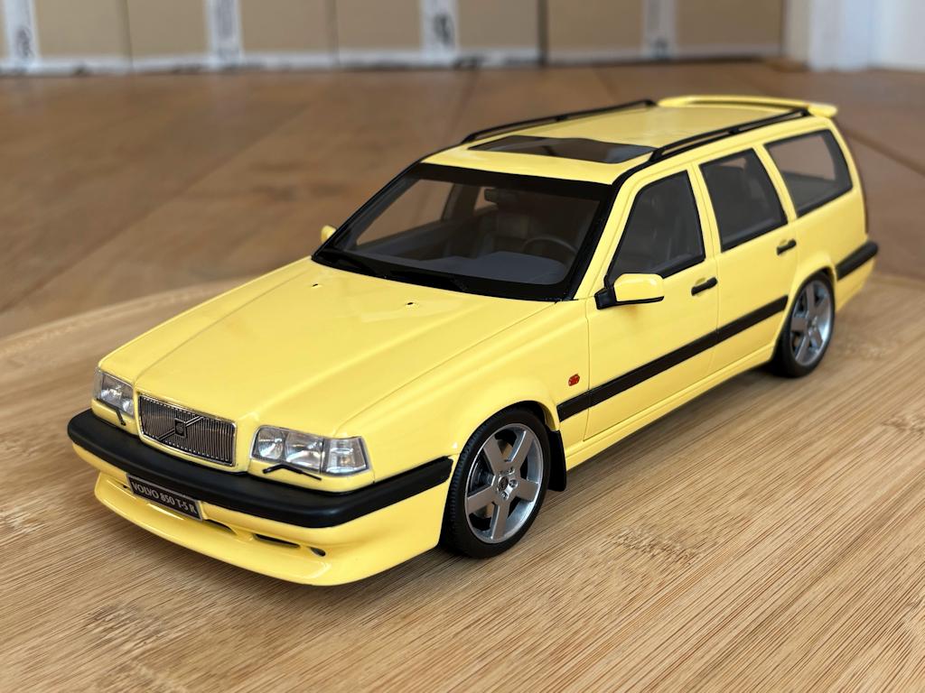 Volvo 850 T-5R Estate Cream Yellow 1:18 OttO Mobile OT310, Ophalen of Verzenden, Nieuw, Auto, OttOMobile