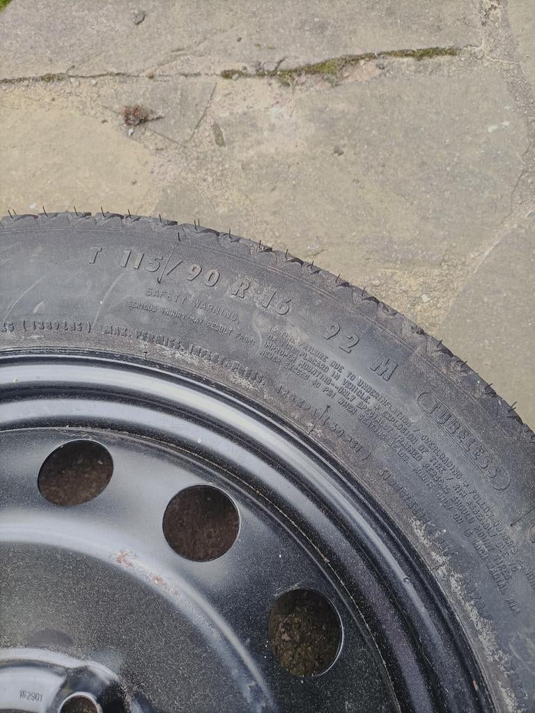 Roue de secours CONTINENTAL BMW T115/90 R16 92M, Neuf, Pneus et Jantes, 16 pouces, Véhicule de tourisme