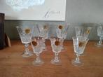 Set de 42 verres Tuileries modèle Cristal d'Arques, Collections, Enlèvement, Comme neuf, Autres types