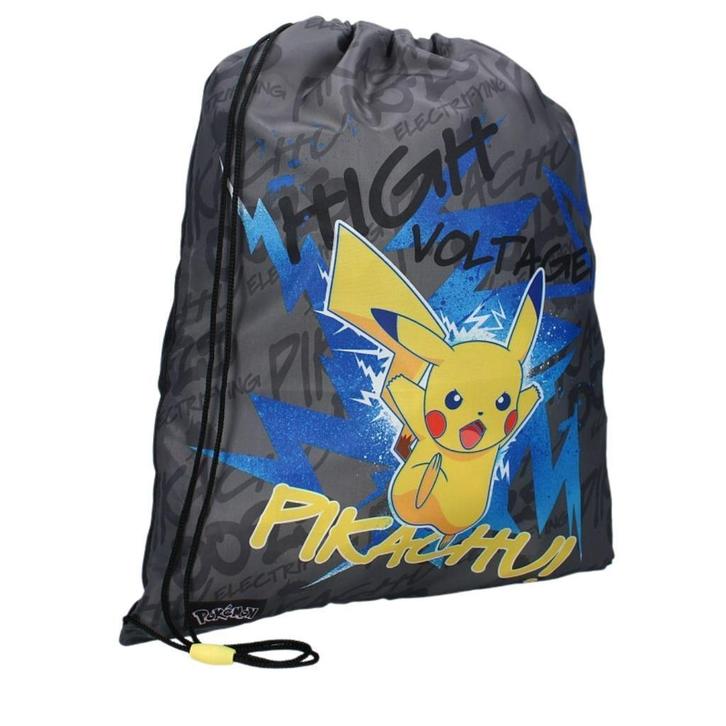 Pokemon Gymtas / Zwemtas / Rugtas / Sporttas - Pikachu, Handtassen en Accessoires, Tassen | Rugtassen, Nieuw, Overige merken, 25 tot 40 cm