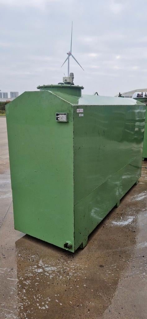 Mazouttank 4000l, Ophalen