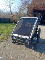 Thule Chariot Lite 2 + regenhoes + zonnescherm, Enlèvement, Utilisé, Remorque pour enfant, Thule