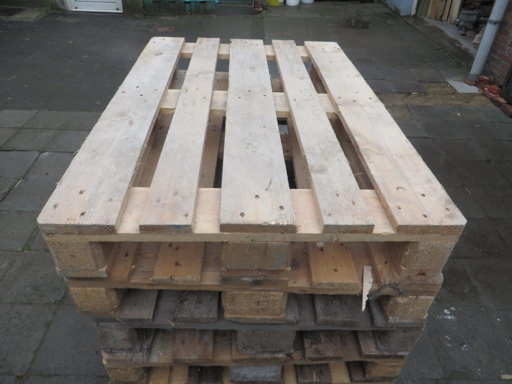euro paletten en planken stelhout, Doe-het-zelf en Bouw, Hout en Planken, Ophalen