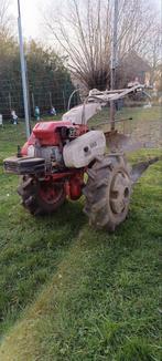 Motocuteur manatora met ploeg en frees messen, Enlèvement