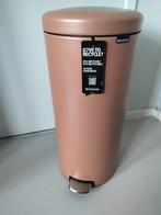 Pédale Brabantia Newicon 30 litres en cuivre chaud NEUVE !, Neuf, À pédale, Enlèvement ou Envoi, Métal