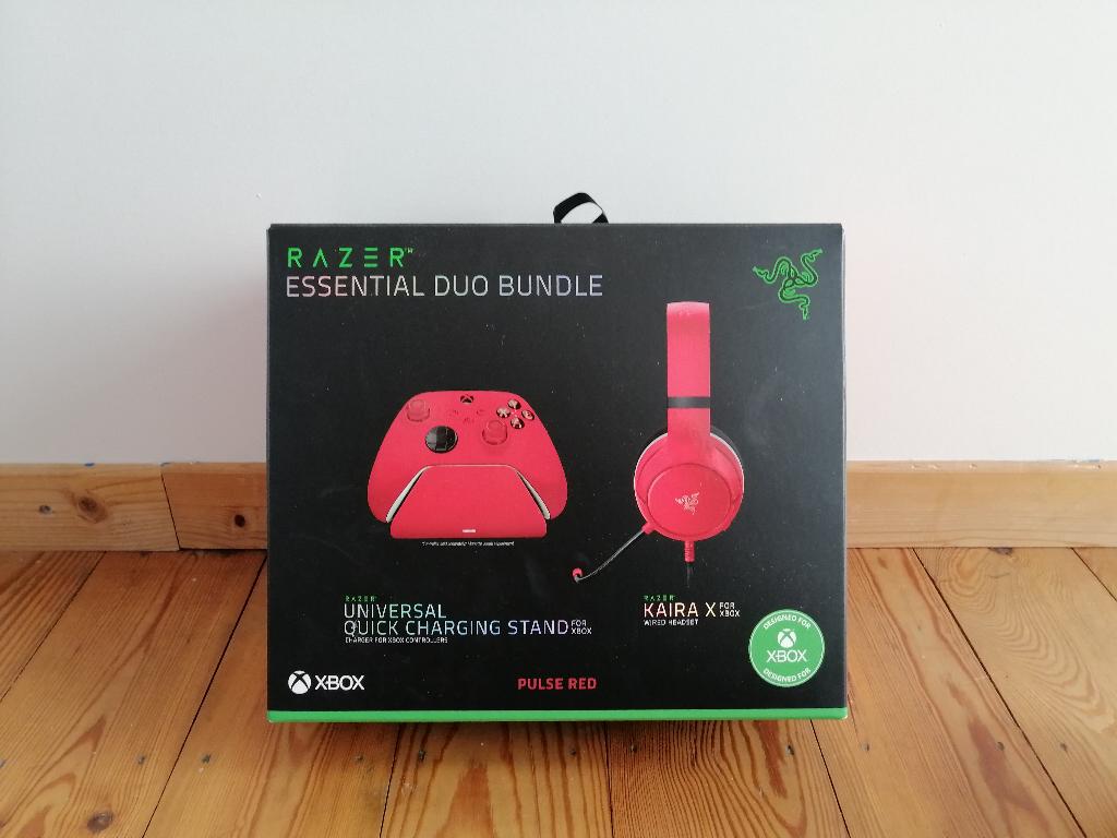 Razer Essential Duo Bundle - Kaira X, Games en Spelcomputers, Spelcomputers | Xbox | Accessoires, Ophalen, Zo goed als nieuw, Overige typen