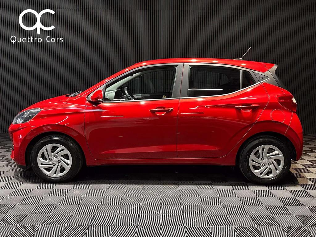 Hyundai i10 1.0i - Clim - Bluetooth - New modèle - Garantie, Start-stop-systeem, Stof, Gebruikt, Bedrijf