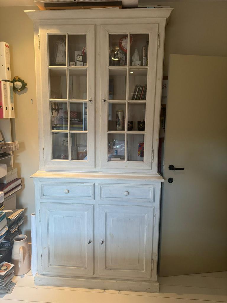 Vitrine kast, Huis en Inrichting, Ophalen, Gebruikt