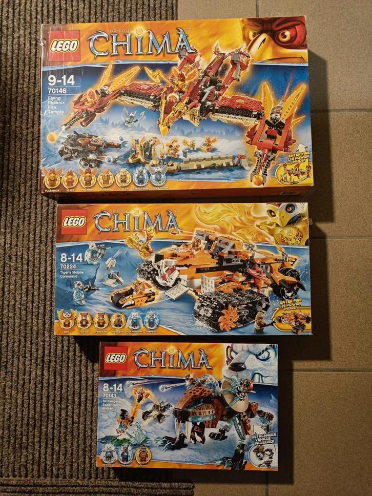 Lego chima 70146 - 70224 - 70143, Enfants & Bébés, Jouets | Duplo & Lego, Enlèvement