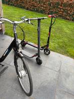 2x elektrisch step 1x elektrische fiets giant, Ophalen of Verzenden, Zo goed als nieuw