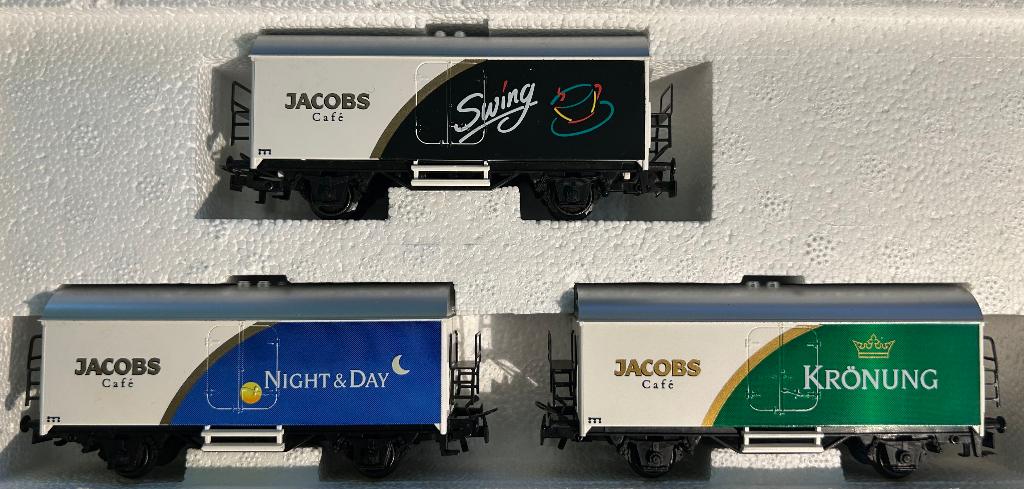 2947d. Coffret « Jacobs café » H0 Märklin., Enlèvement ou Envoi, Comme neuf, Wagon, Märklin