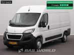 Peugeot Boxer 140PK L2H2 Airco Cruise CarPlay Parkeersensore, Autos, Achat, Euro 6, Entreprise, 3 places