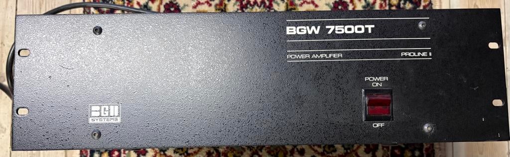 BGW 7500 T Proline Ii, Audio, Tv en Foto, Ophalen, Gebruikt