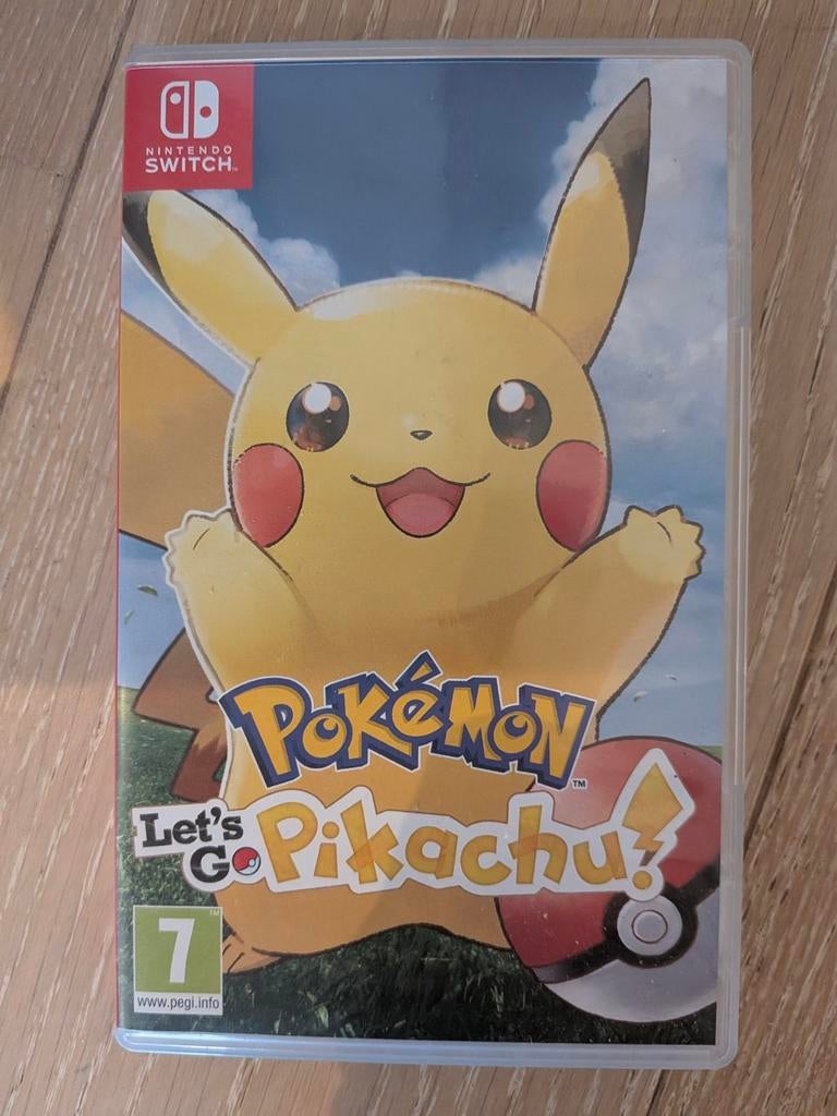 Pokemon lets go pickachu + Pokeball, Ophalen
