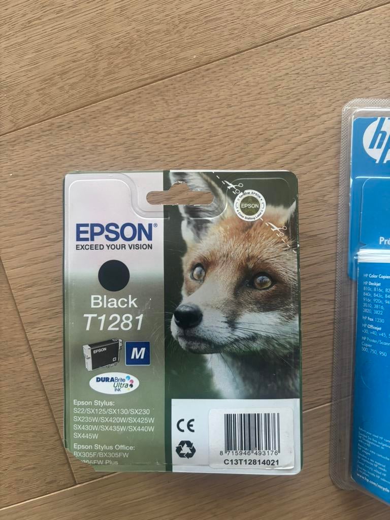 HP 920XL en HP 15 en Epson T1281, Ophalen, Zo goed als nieuw