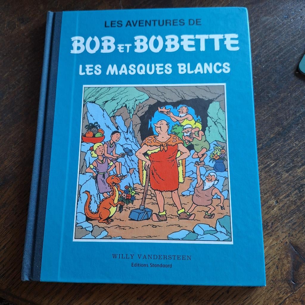 BOB EN BOBETTE DE WITTE MASKERS, Boeken, Stripverhalen, Zo goed als nieuw, Eén stripboek, Verzenden