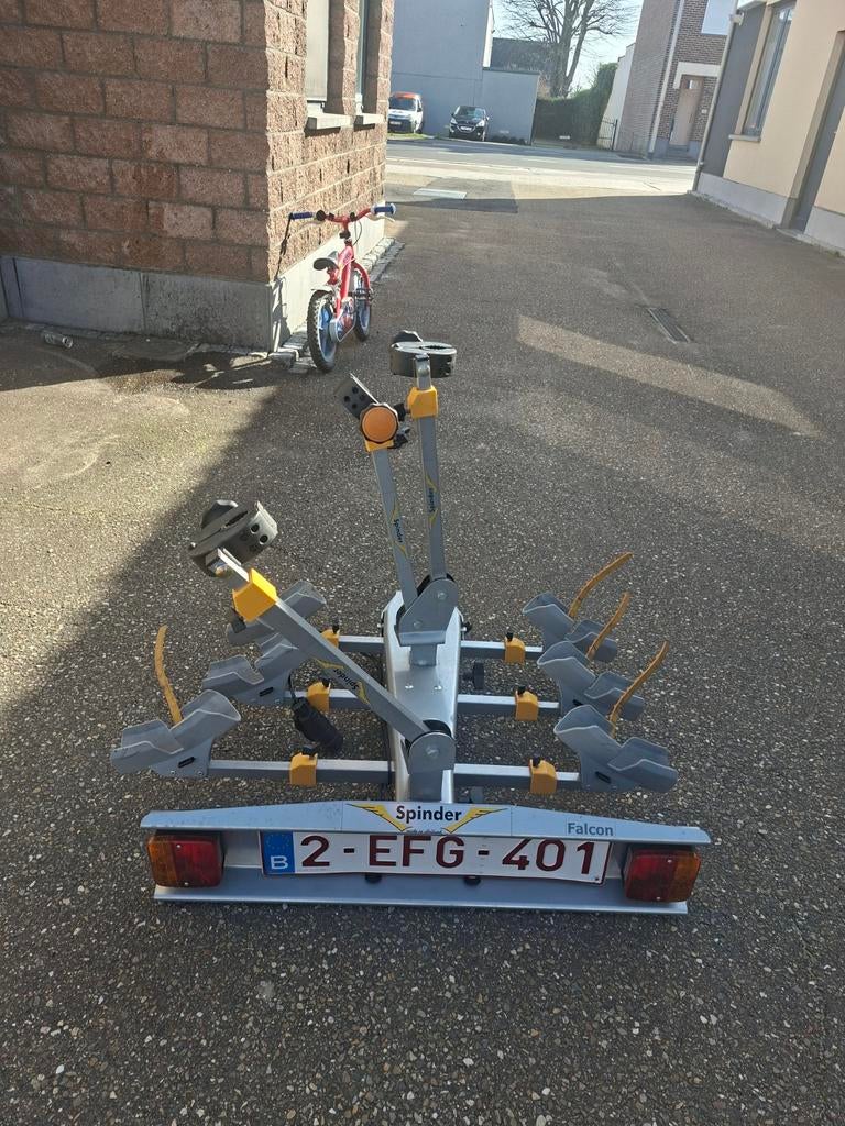 Fietsendrager, Ophalen