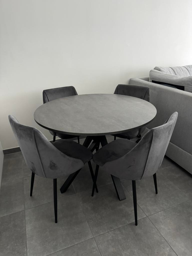 Salle a manger ( table + 4 chaises ), Enlèvement ou Envoi, Comme neuf