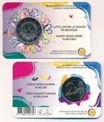 2 euro België 2024 Strijd Tegen Kanker Coincard Frans, Enlèvement ou Envoi, Belgique, 2 euros, Monnaie en vrac