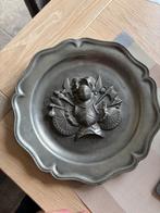 antiek tinnen wandbord, Ophalen