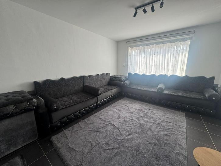 Arabische/ marokkaanse zetels, Huis en Inrichting, Zetels | Complete zithoeken, Gebruikt, Hout, Leer, Stof, Ophalen