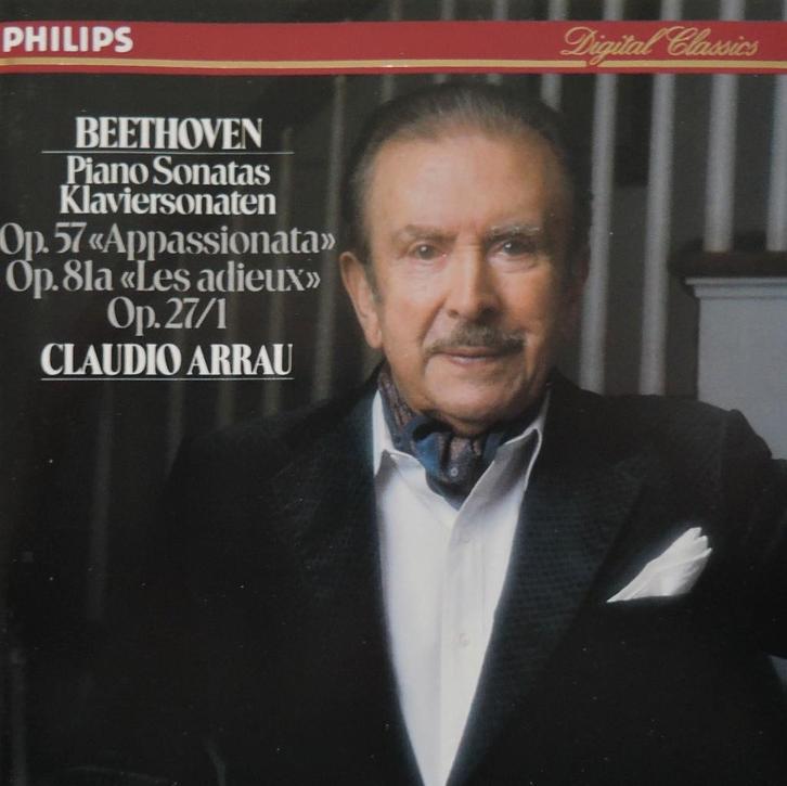 Pianosonates 13, 23 & 26 / Beethoven - Arrau - PHILIPS - DDD, CD & DVD, CD | Classique, Comme neuf, Musique de chambre, Enlèvement ou Envoi