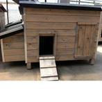 Kippenhok Wood 2 grijs