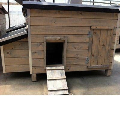 Kippenhok Wood 2 grijs, Dieren en Toebehoren, Pluimvee | Toebehoren, Nieuw, Kippenhok of Kippenren, Ophalen