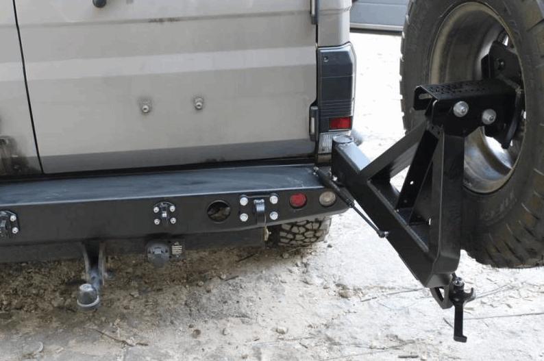 F4X4 Toyota Achterbumper Lierbumper Reservewieldrager, -, Verzenden, -, Nieuw