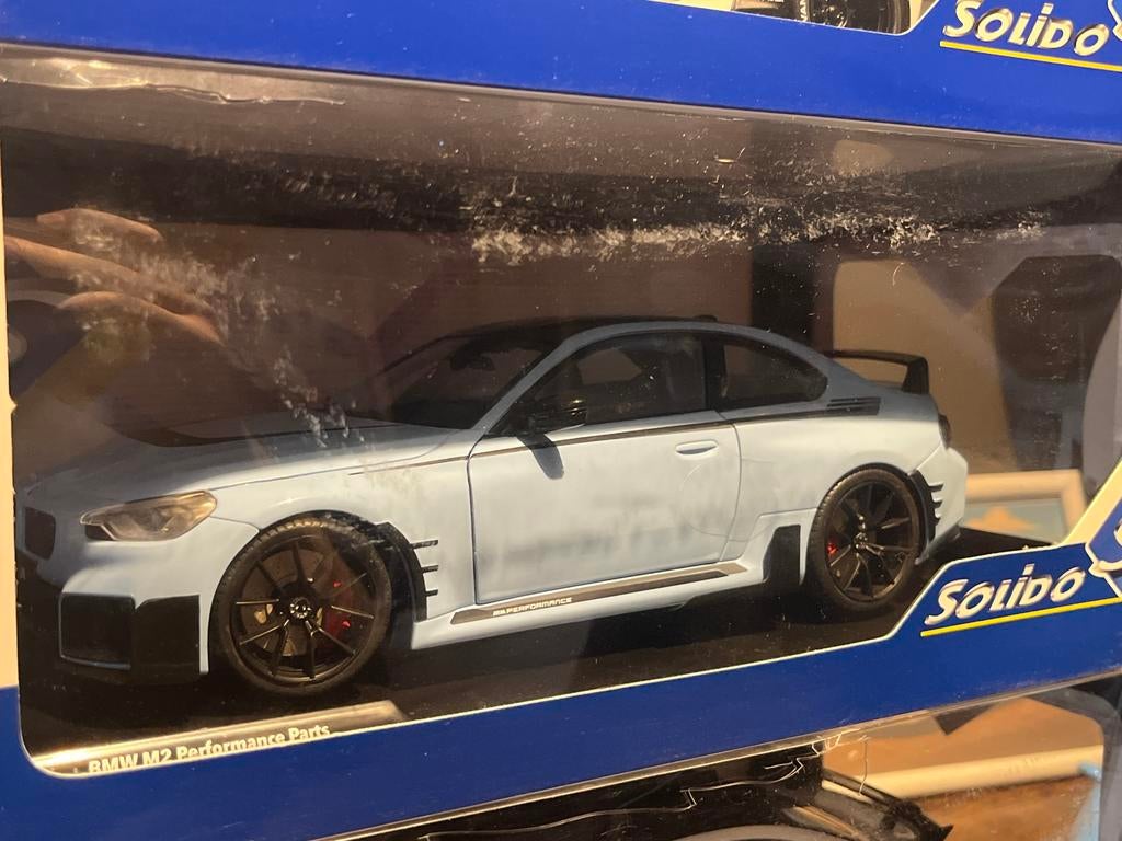 Bmw M2 Performance Parts, Hobby en Vrije tijd, Modelauto's | 1:18, Zo goed als nieuw, Solido, Ophalen