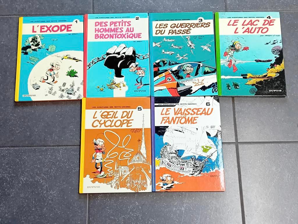 Lot 6 BD "Les Petits Hommes" (Seron) – Éditions Originales, Livres, Enlèvement ou Envoi, Comme neuf