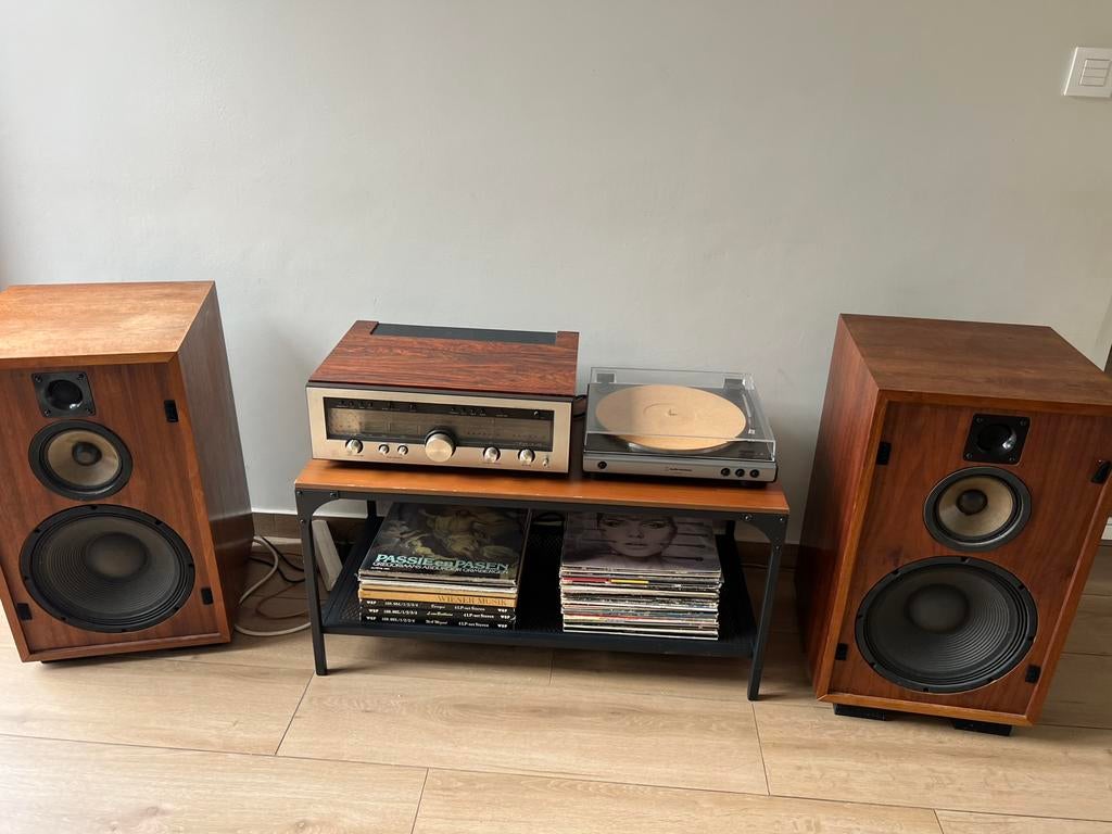 Luxman r-1050 + 2 cerwin vega speakers, Ophalen, Gebruikt, Speakers