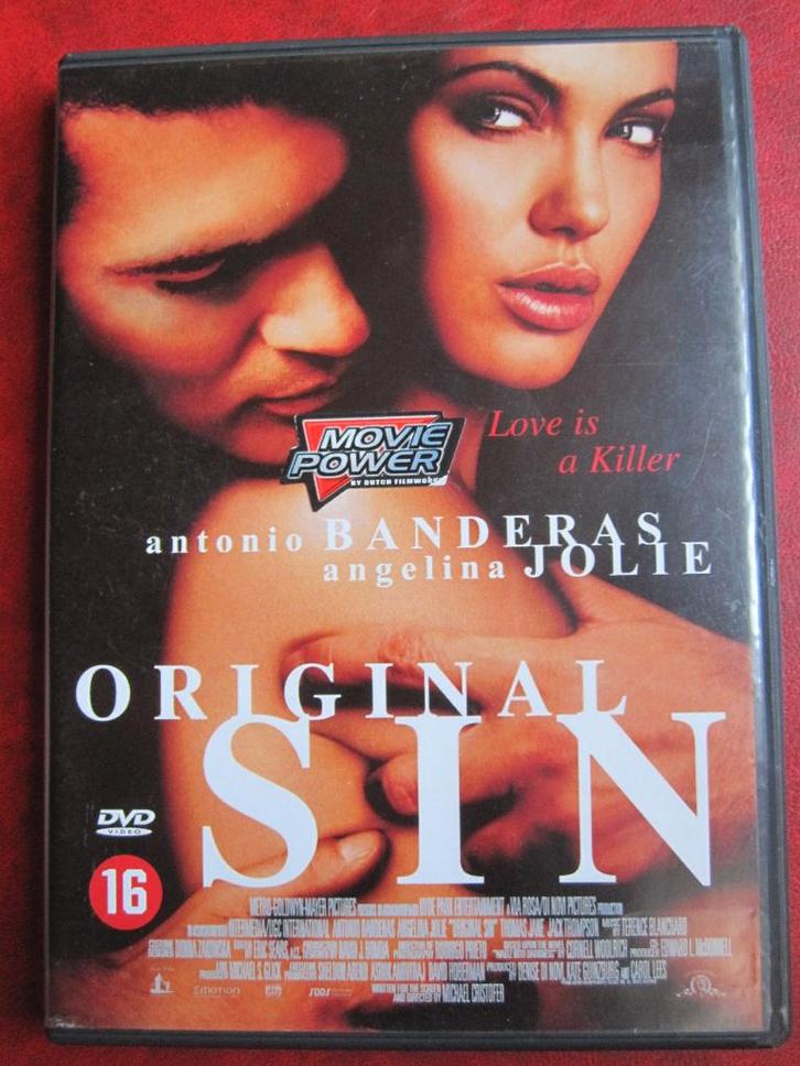 Original Sin (2001), Cd's en Dvd's, Dvd's | Thrillers en Misdaad, Zo goed als nieuw, Overige genres, Vanaf 16 jaar, Ophalen of Verzenden