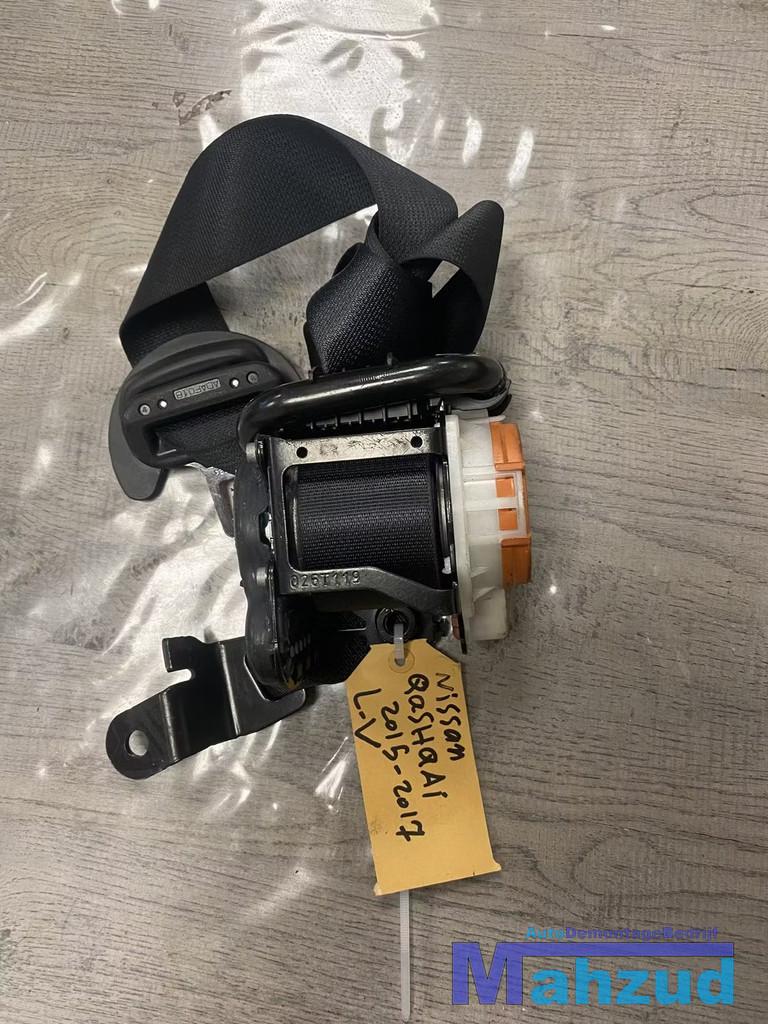 Nissan qashqai linker links voor gordel 2015, Nissan Motor Co., Ltd., Takashima 1-chome 1-1
220-8686  Yokohama, Utilisé, NISSAN_SR@mail.nissan.co.jp