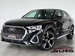 Audi Q3 Sportback 1.4TFSI PHEV SLINE-1ERPRO-COCKPIT-CUIR, Auto's, Automaat, 245 pk, Gebruikt, 4 cilinders