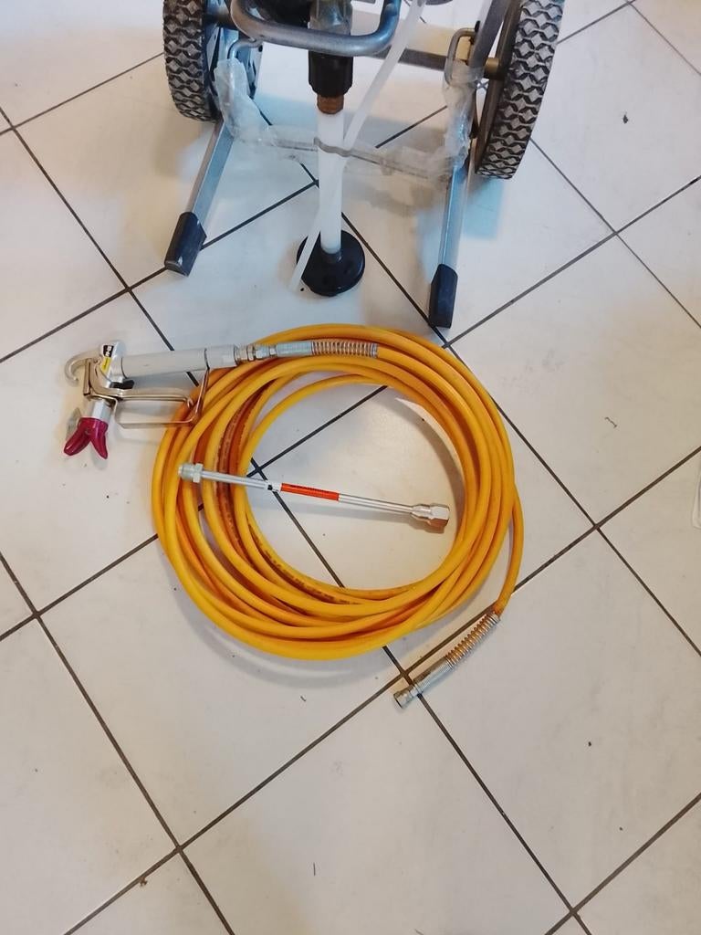 Airless wagner, Enlèvement