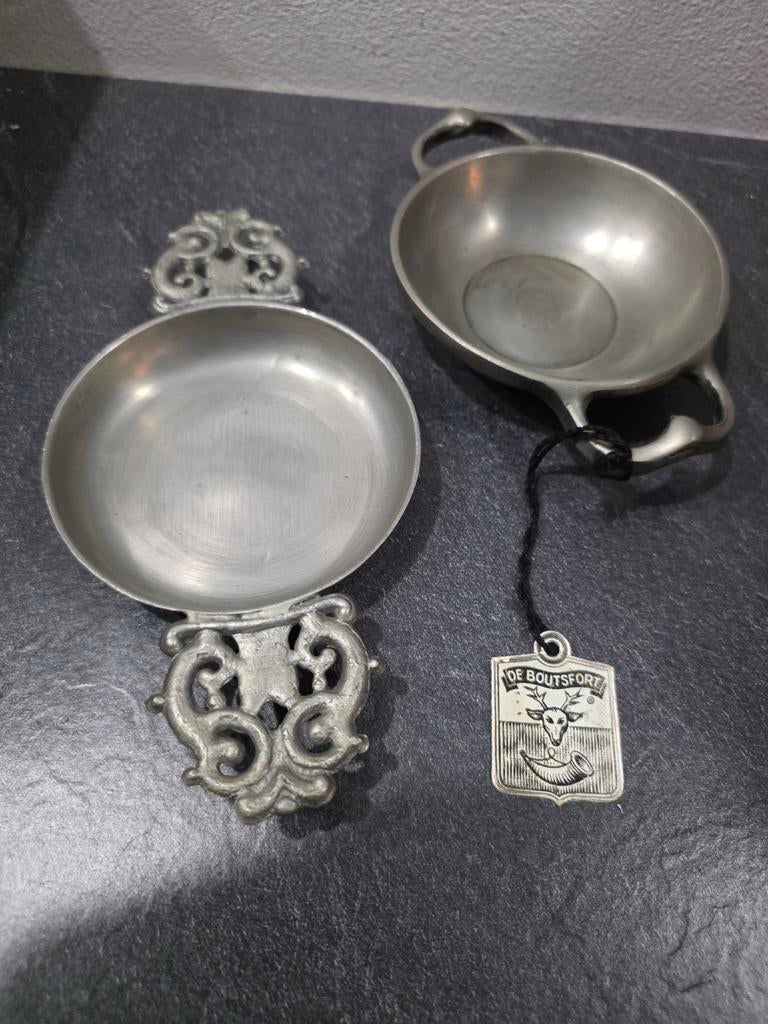 Tinnen schaaltjes, Ophalen of Verzenden