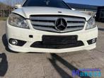 MERCEDES C W204 WIT C650 Voorbumper 2008-2011, Auto-onderdelen, Gebruikt, Mercedes-Benz AG, Voor, Mercedes-Benz