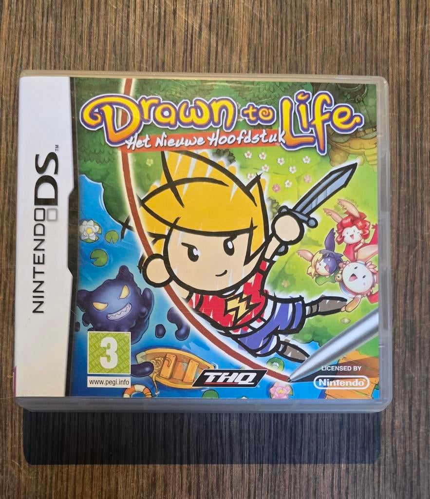 Drawn to Life: The Next Chapter, NDS, Consoles de jeu & Jeux vidéo, Jeux | Nintendo DS, Enlèvement ou Envoi, Plateforme, À partir de 3 ans