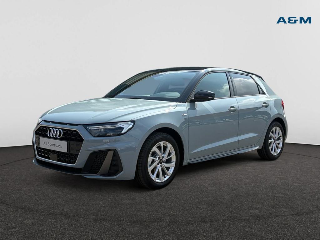 Audi A1 Sportback A1 Sportback 30 TFSI Sport Edition S troni, Auto's, Automaat, A1, Zilver of Grijs, 128 g/km
