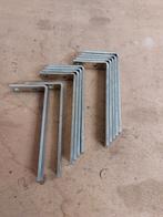 supports d'angle en métal — supports en L, Bricolage & Construction, Enlèvement