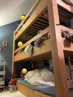 Stapelbed uit steigerhout vr 3 personen: in perfecte staat., Ophalen, 100 cm, Zo goed als nieuw, 200 cm