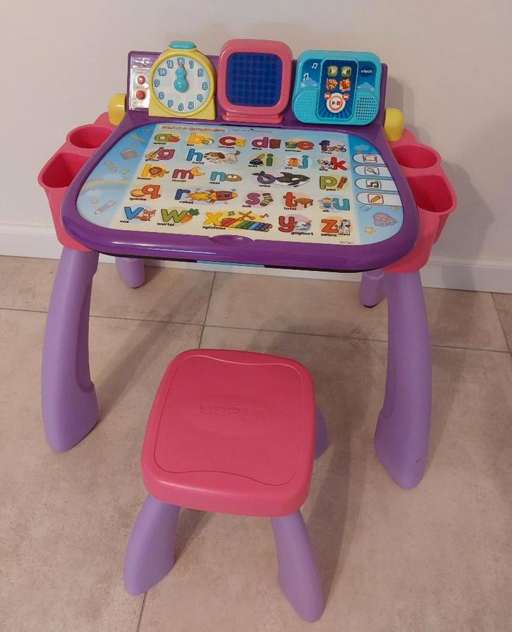 VTech  Mon bureau magique 3 en 1 (rose - néerlandais), Enfants & Bébés, Jouets | Vtech, Comme neuf, 4 à 6 ans, Enlèvement