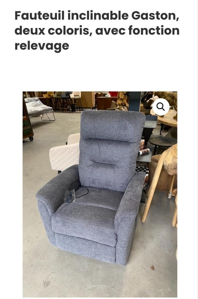 Fauteuil, relax électrique, Maison & Meubles