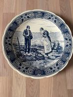 Oud delftsblauw bord, Antiquités & Art, Antiquités | Assiettes décoratives & Carrelages, Enlèvement