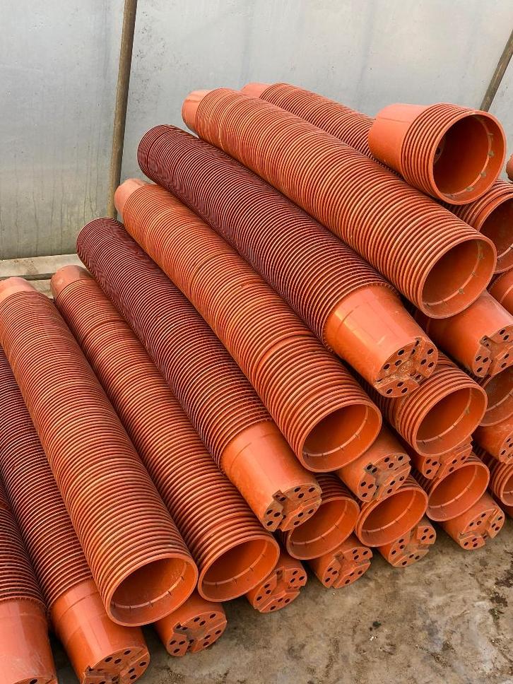 1500 extra stevige kweekpotten bloempotten 17 x 18 cm, Jardin & Terrasse, Pots de fleurs, Comme neuf, Synthétique, Intérieur, Balcon